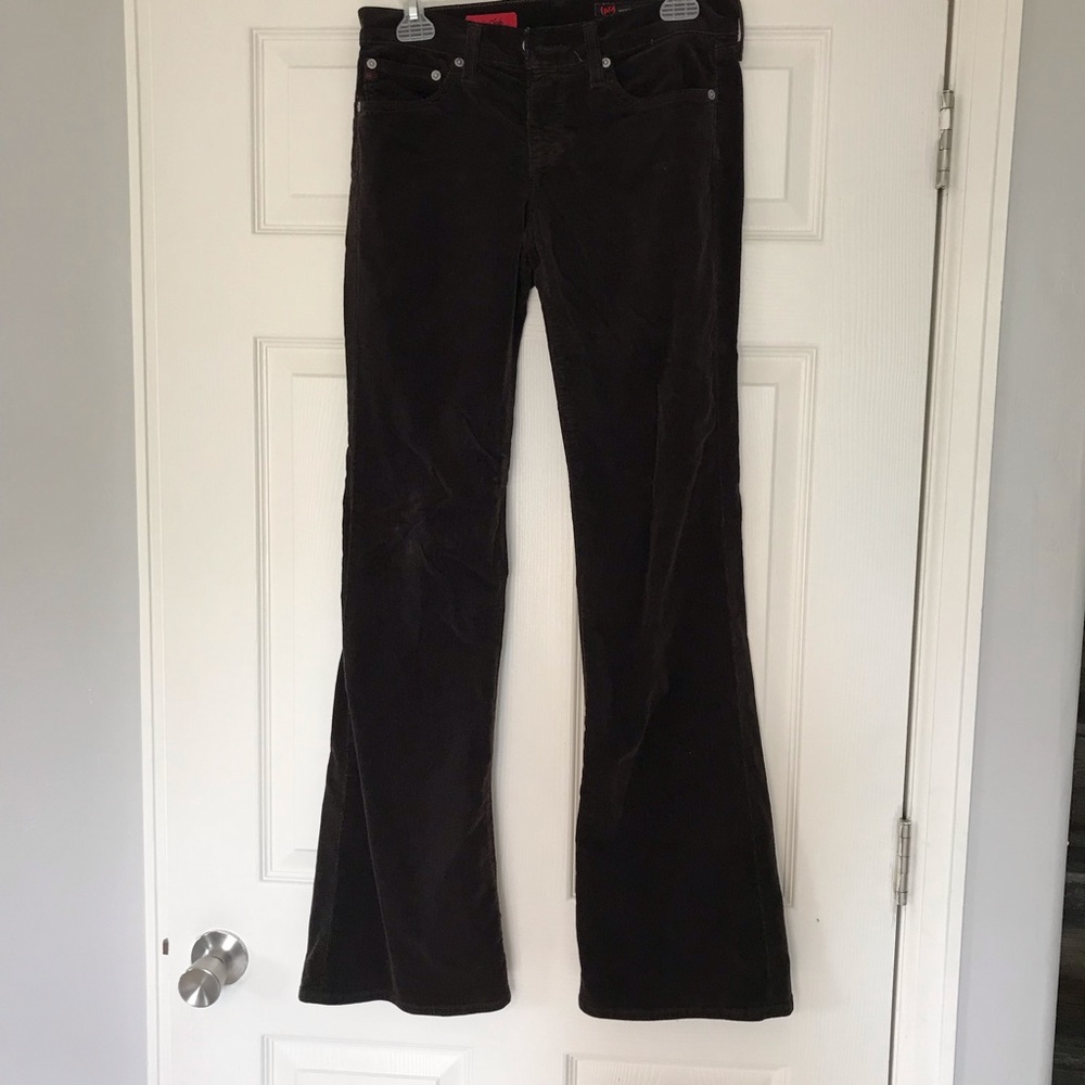 Brown AG Adriano Goldschmied Corduroy Pant